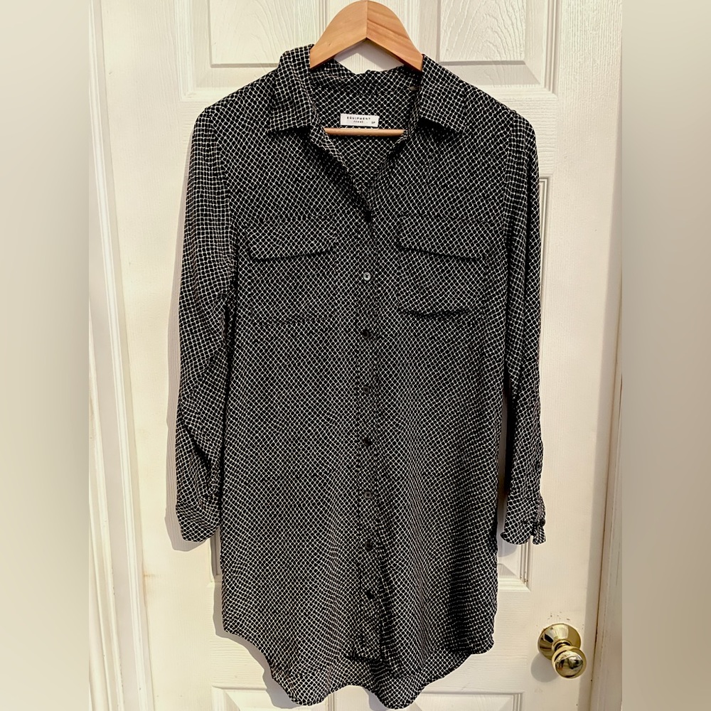 Equipment Femme size S long blouse
